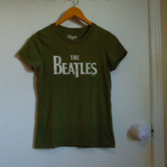 Bluenotes Tops - Bluenotes Vintage Beatles T-Shirt Green Let It Be Size M
